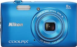 Nikon Coolpix S3600 20.0 Megapixel Digital Camera Blue 26454