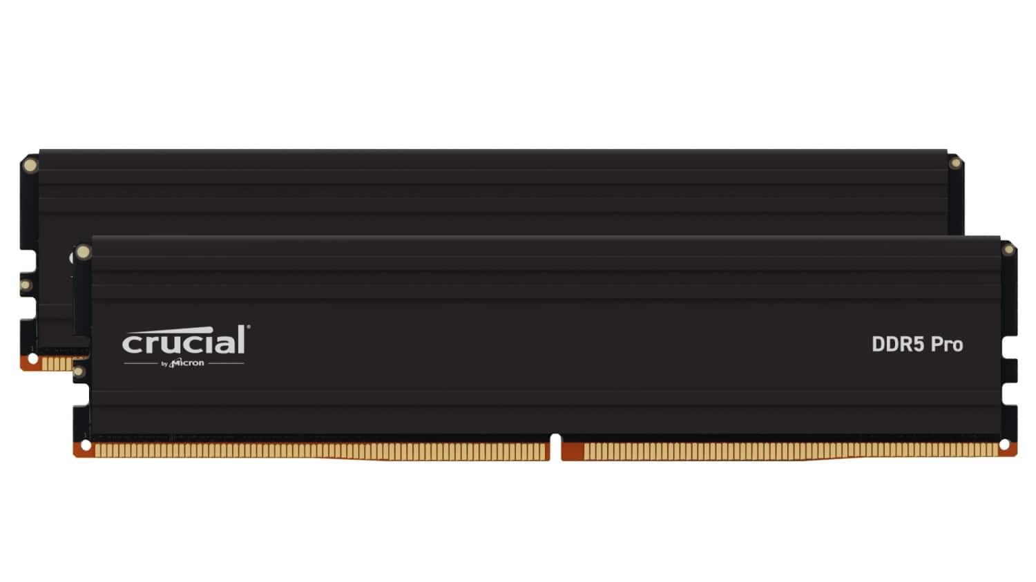 Crucial Pro 64GB (2x32GB) DDR5 5600MHz C46 UDIMM Desktop Memory