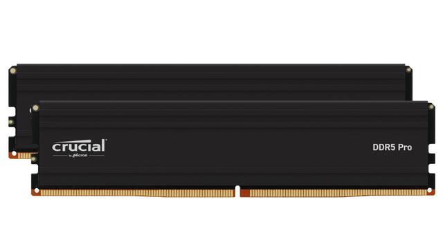 Crucial Pro 64GB (2x32GB) DDR5 5600MHz C46 UDIMM Desktop Memory