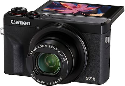 Canon PowerShot G7 X Mark III 20.1 Megapixel Digital Camera Black