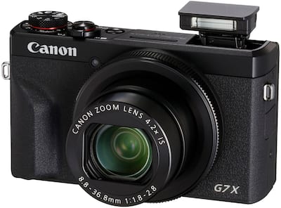 Canon PowerShot G7 X Mark III 20.1 Megapixel Digital Camera Black