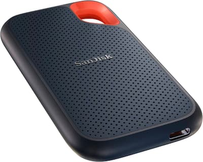 SanDisk Extreme Portable 2TB External USB C NVMe SSD Black
