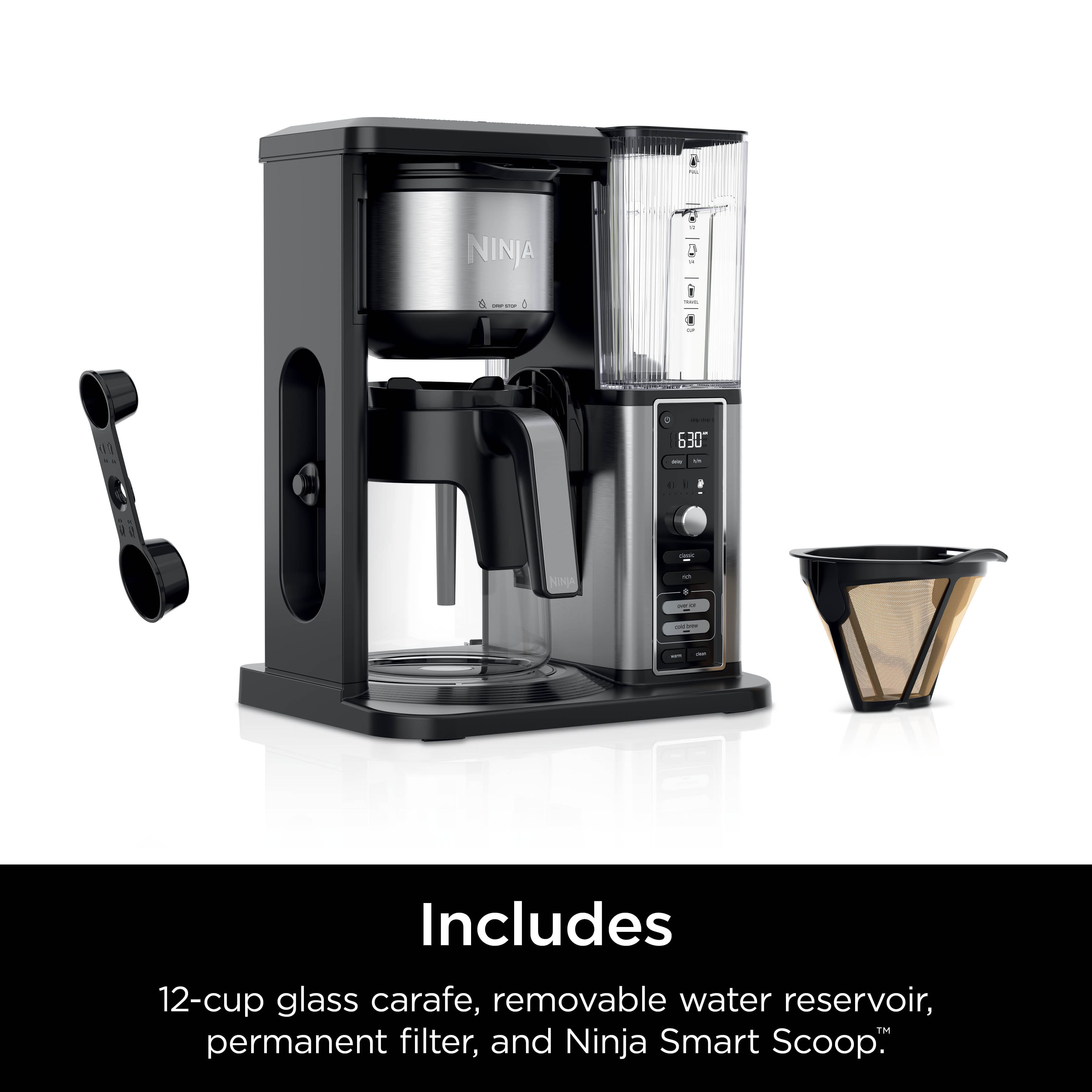 Ninja Hot & Iced XL Coffee Maker with Rapid Cold Brew 12 cup Drip