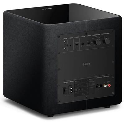 KEF KUBE 8 MIE Subwoofer (Each) Black KUBE 8 MIE - Best Buy