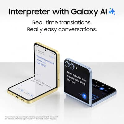 Samsung Galaxy Z Flip6 256GB (Unlocked) Yellow SM-F741UZYAXAA