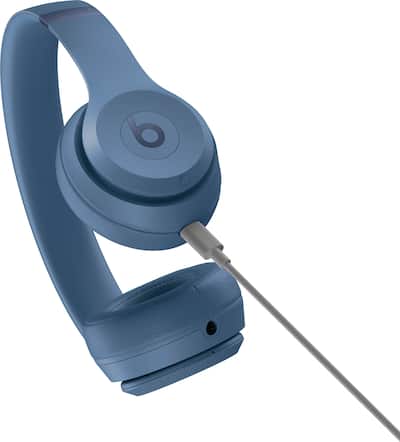 Beats Solo 4 Wireless On Ear Headphones Slate Blue MUW43LL/A