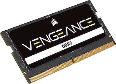 CORSAIR VENGEANCE 32GB (1x32GB) DDR5 4800MHz C40 SODIMM Laptop