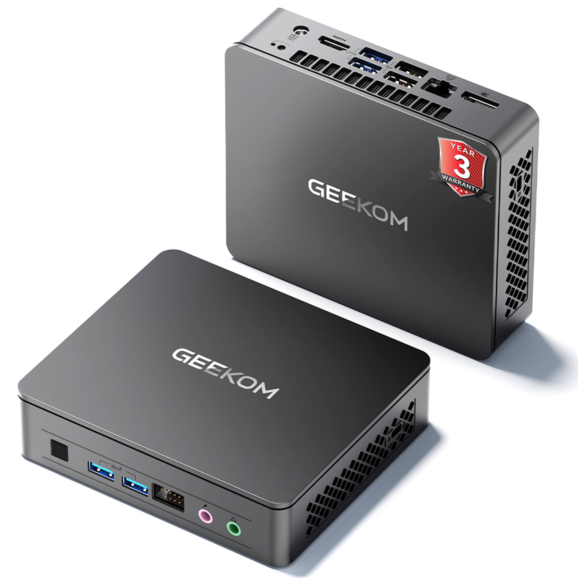 Geekom Air12 Lite Mini PC, Intel 12th Gen Alder Lake N100 Mini