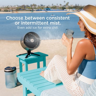 Shark FlexBreeze Pro Mist Indoor & Outdoor Fan with Misting System