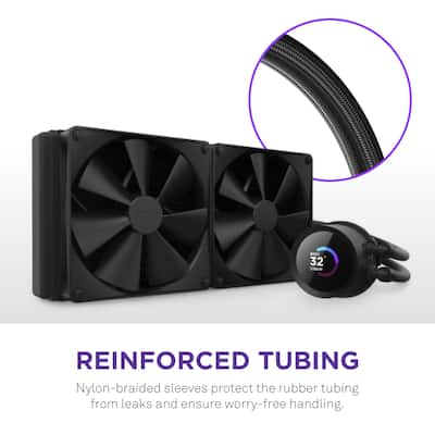 NZXT Kraken 280mm Radiator CPU Liquid Cooler (2 x 140mm F Fans