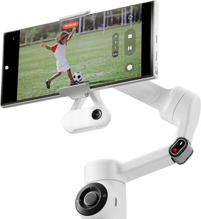Insta360 Flow2 Pro AI Tracker Gimbal for Smartphones White