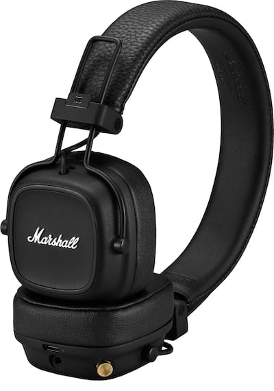 Marshall Major IV Wireless On Ear Bluetooth Headphones with