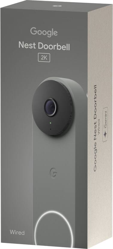 Google Nest Doorbell (wired, 3rd gen) Latest Model 2K Video and