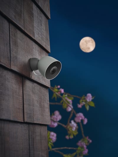 Google Nest Cam Outdoor (wired, 2nd gen) 2K Video and Gemini 1