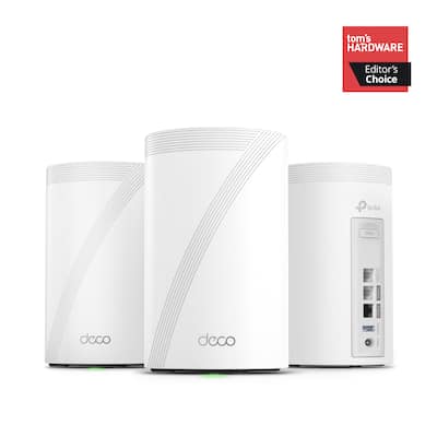 TP Link Deco 7 Pro BE11000 Tri Band Wi Fi 7 Whole Home Mesh Router