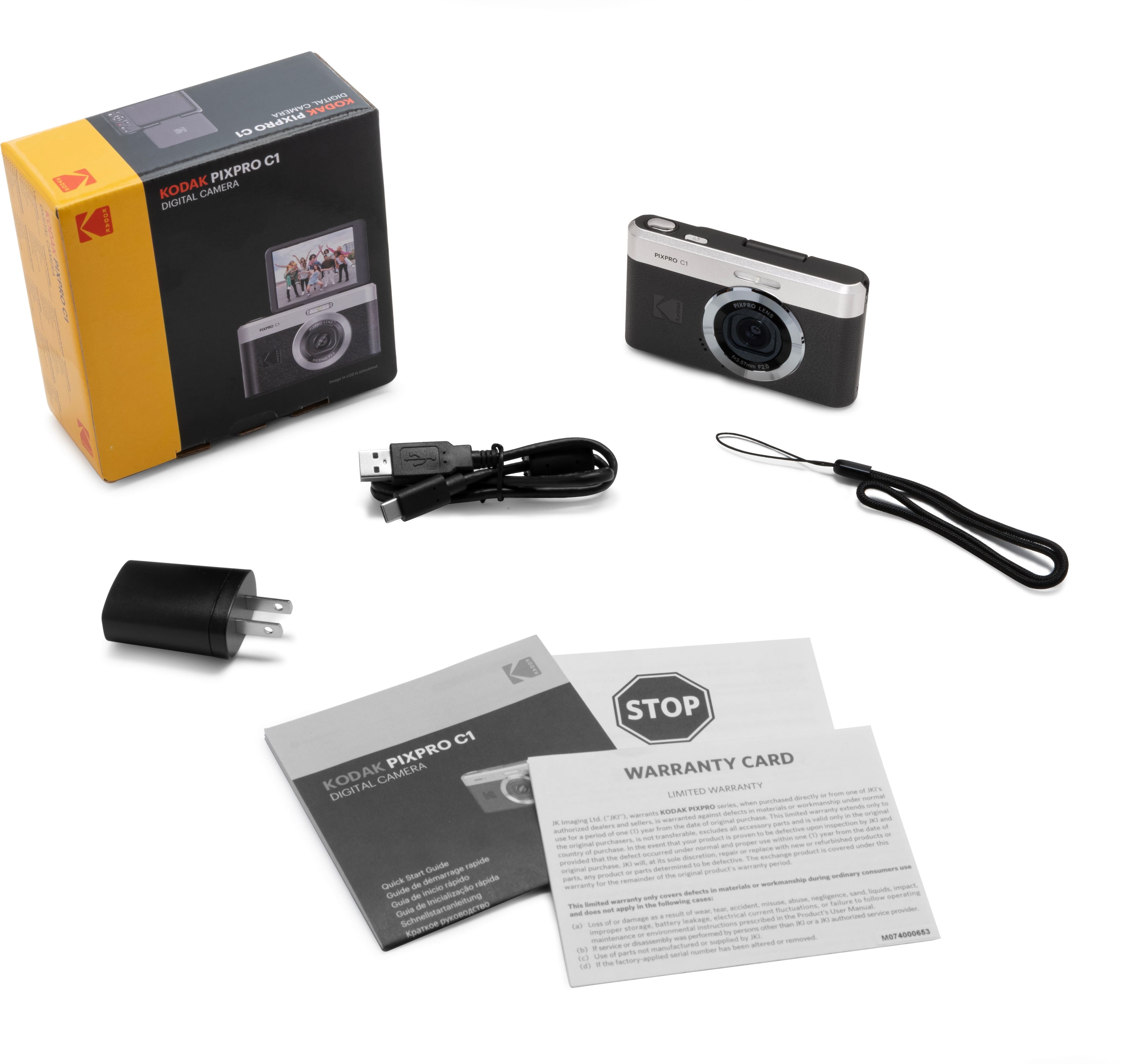 Kodak PIXPRO C1 Digital Camera Black DSC-C1-BK-US-1 - Best Buy