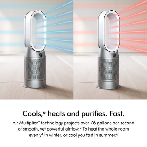 Dyson Purifier Hot+Cool HP1 Exclusive White/Silver 544800-01