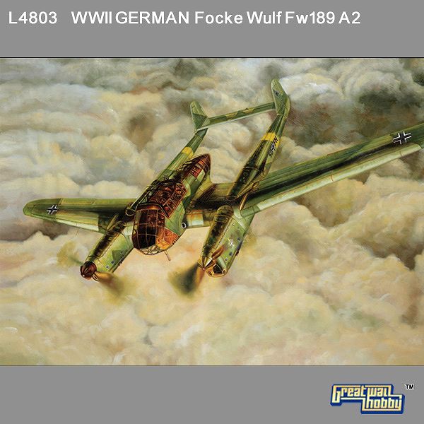 L4803 1/48 WWII ドイツ空軍 偵察機 フォッケウルフ Fw189 A-2