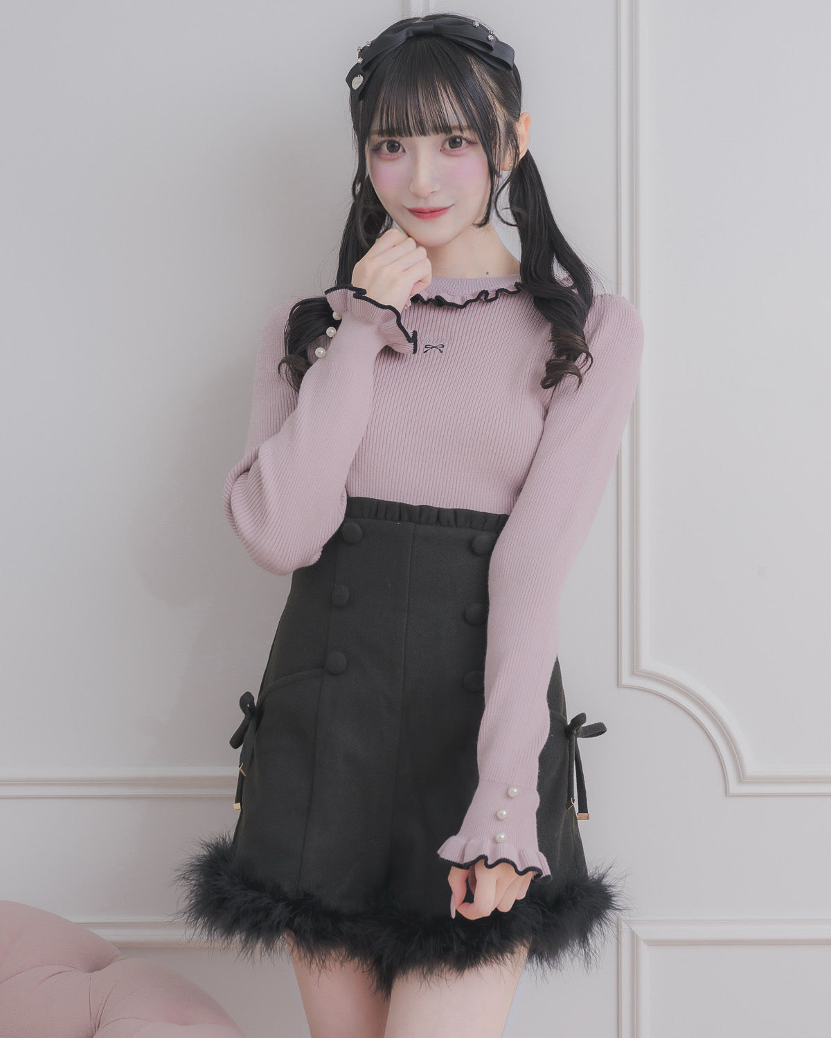 ハイウエストファーショートパンツ – pium