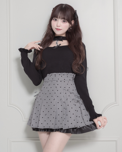 レースチョーカーケープニット – pium