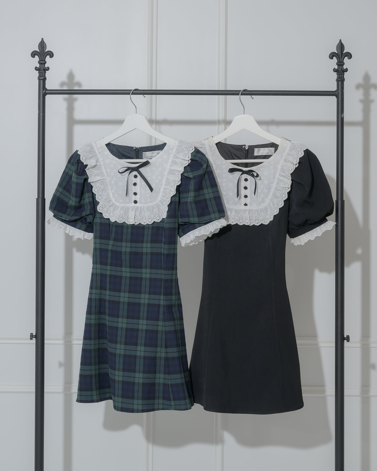 コットンレースドーリーカフェワンピ – pium