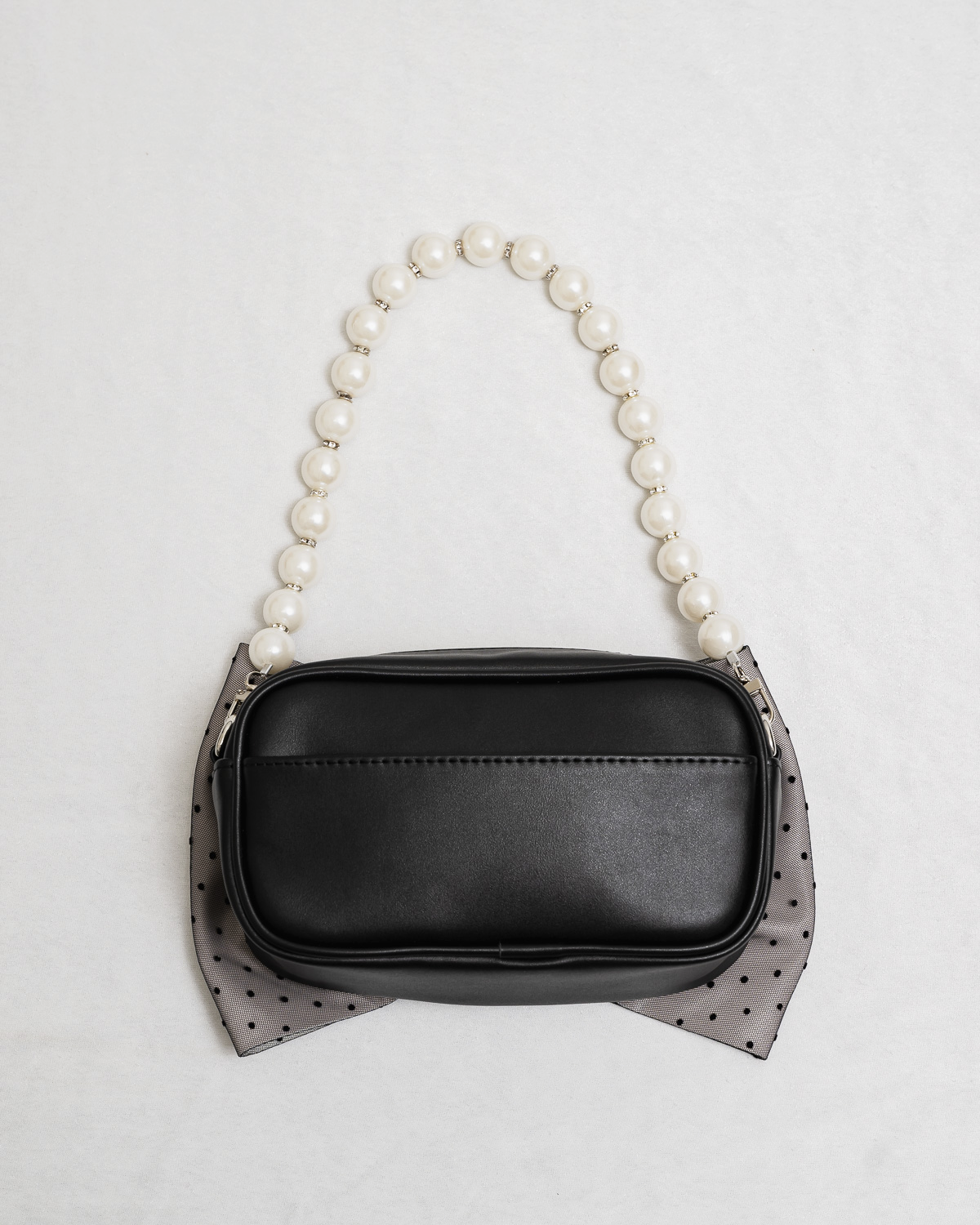 ドットチュールリボン2wayバッグ – pium