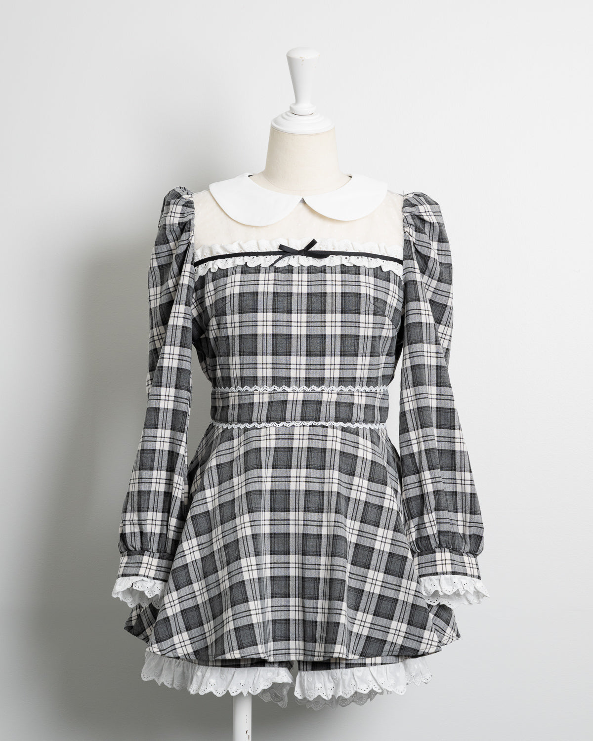 コットンフリルドーリー長袖セットアップ – pium