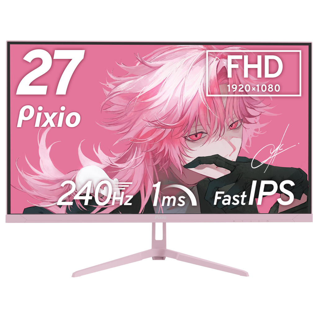 PX279WAVEK / パステルピンク | 27インチ 240Hz FHD FastIPS | Pixio