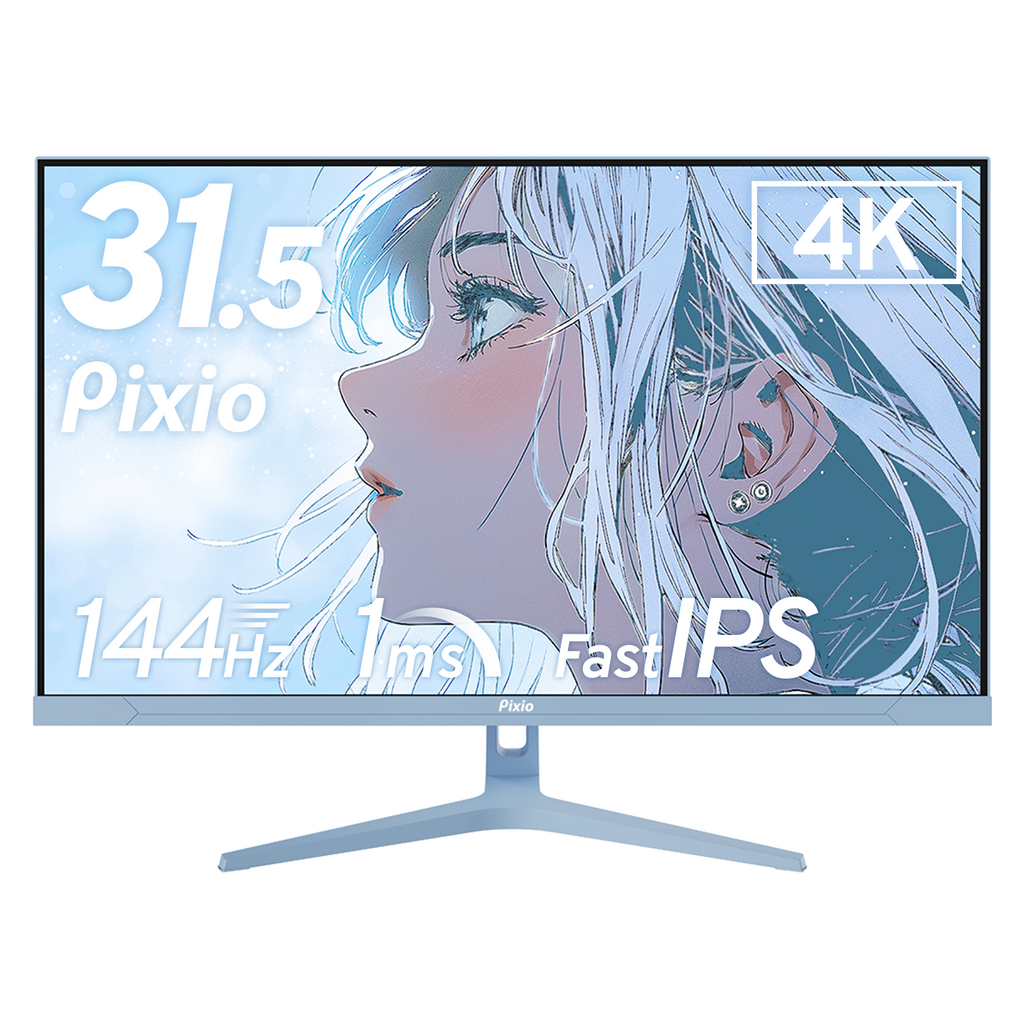 PX32UWAVEB / パステルブルー | 31.5インチ 144Hz 4K Fast IPS