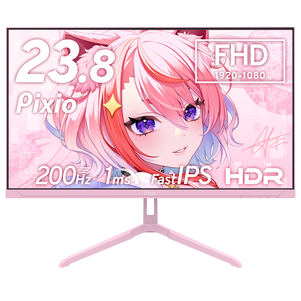PX248WAVEK / パステルピンク | 23.8インチ 200Hz FHD FastIPS