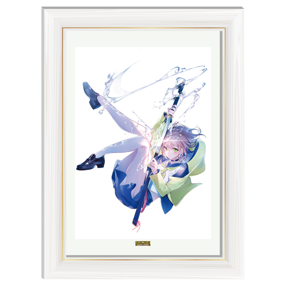 サイン入り保証書付】『水に溺れて夢を見る』記念複製原画B『水に溺れ