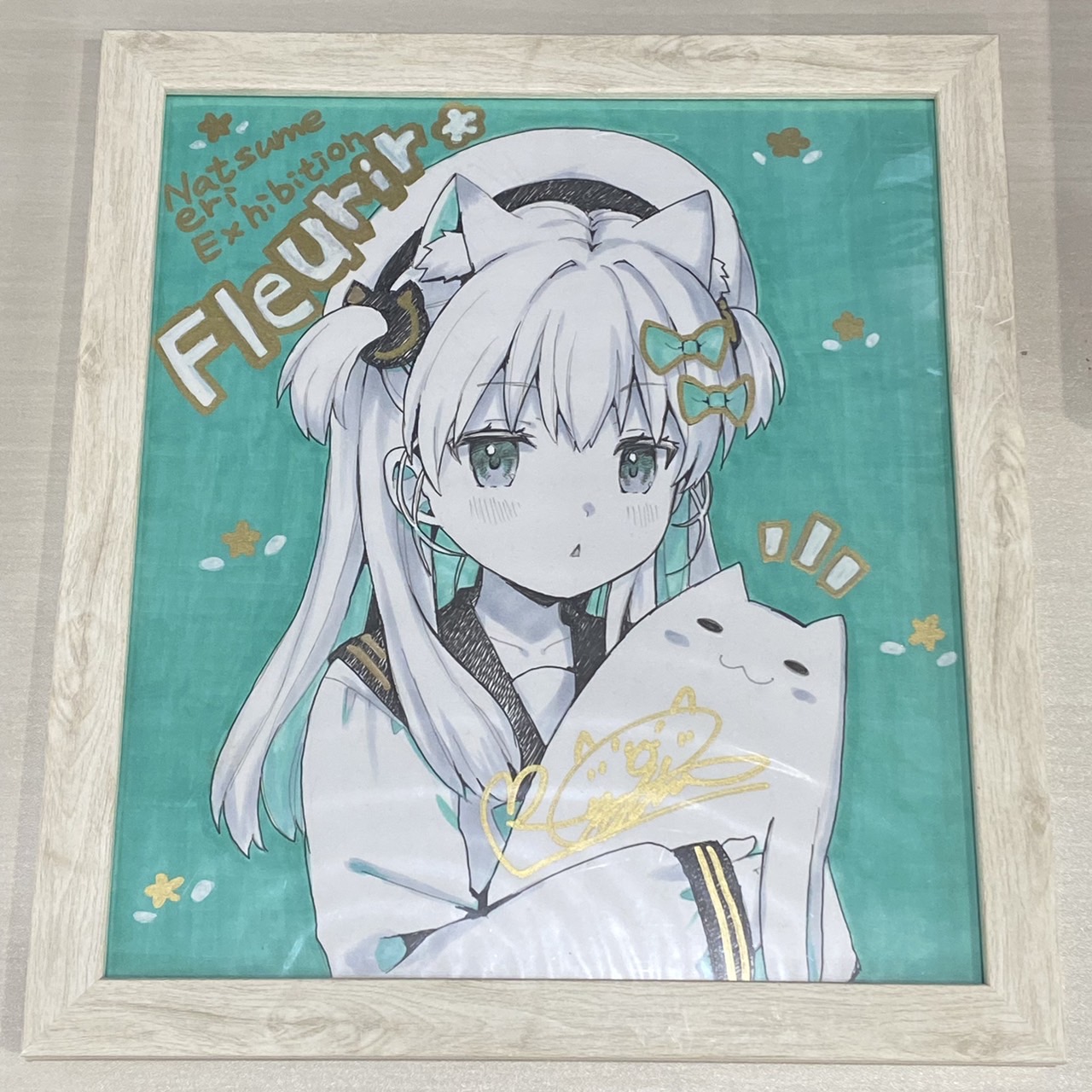 1点限定】直筆イラスト色紙D | pixiv WAEN GALLERY