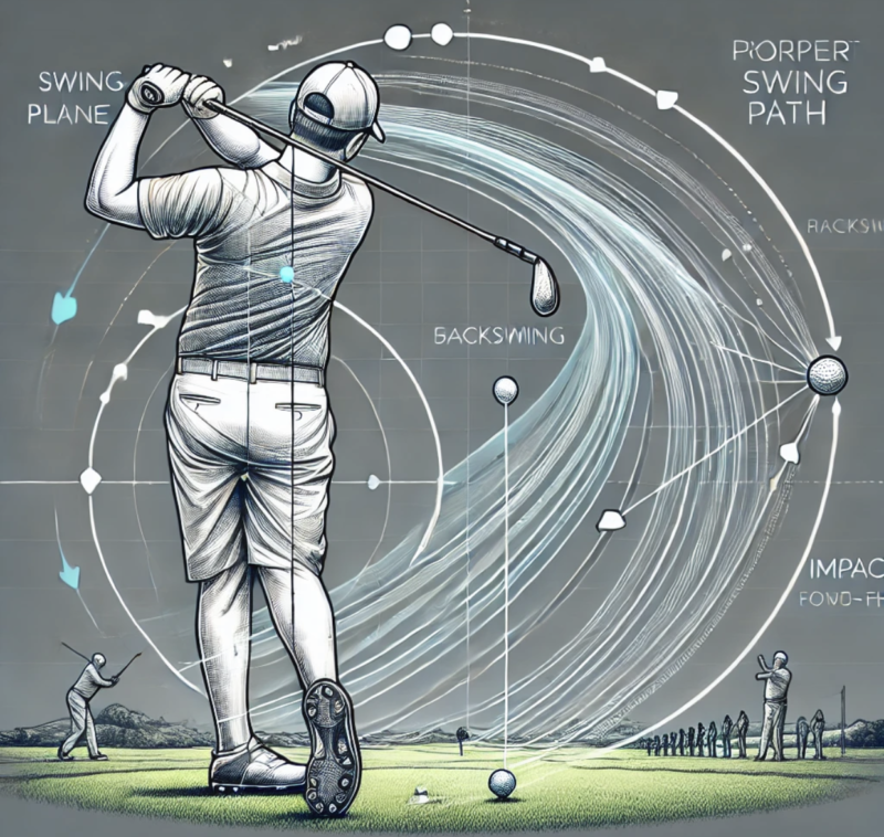 ゴルフスイング軌道図解で上達する基本のポイント