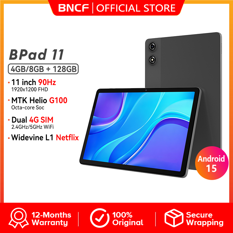 New Release] BNCF Bpad 11 Tablet 11 inches 90Hz FHD Screen 4GB/8GB