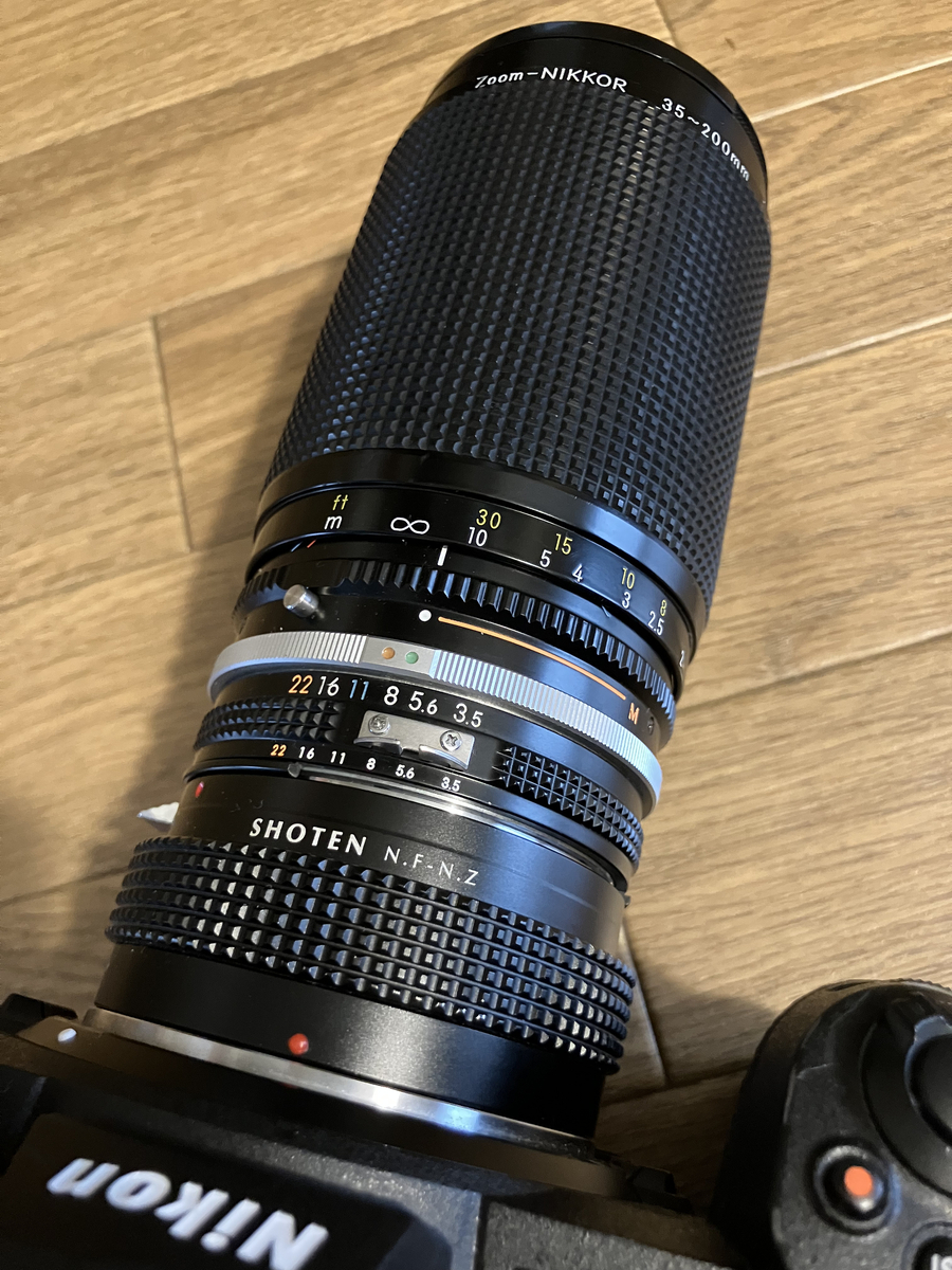 Ai Zoom Nikkor 35-200mm F3.5-4.5S の作例と実写レビュー 夜空の観測所