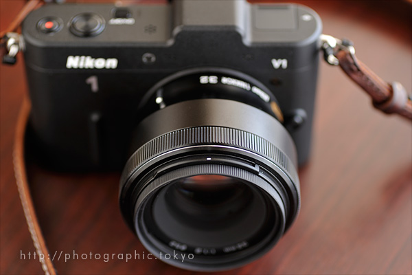 大口径単焦点レンズ「ニコン 1 NIKKOR 32mm f/1.2」はNikon 1 用として