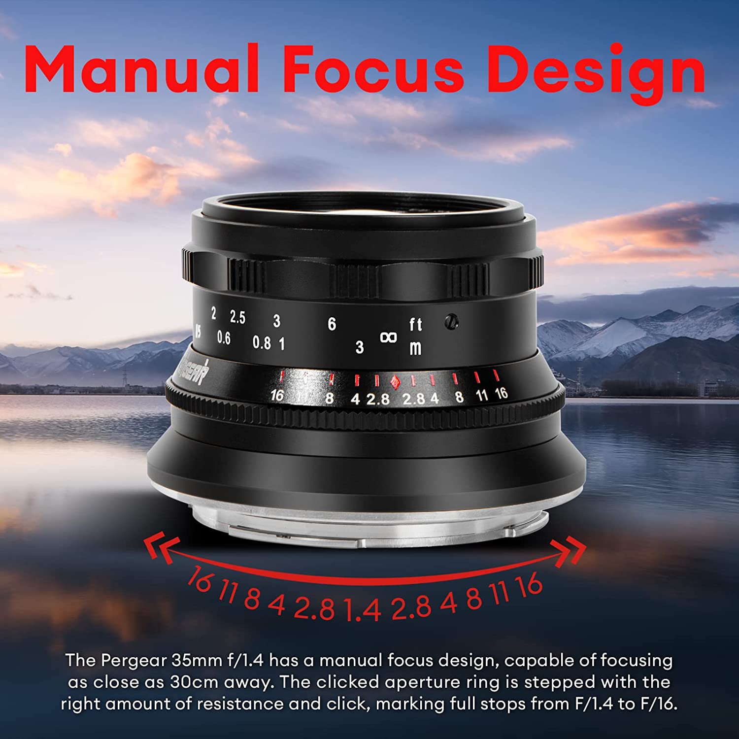 New: Pergear 35mm f/1.4 full-frame mirrorless lens for E/Z/R/L