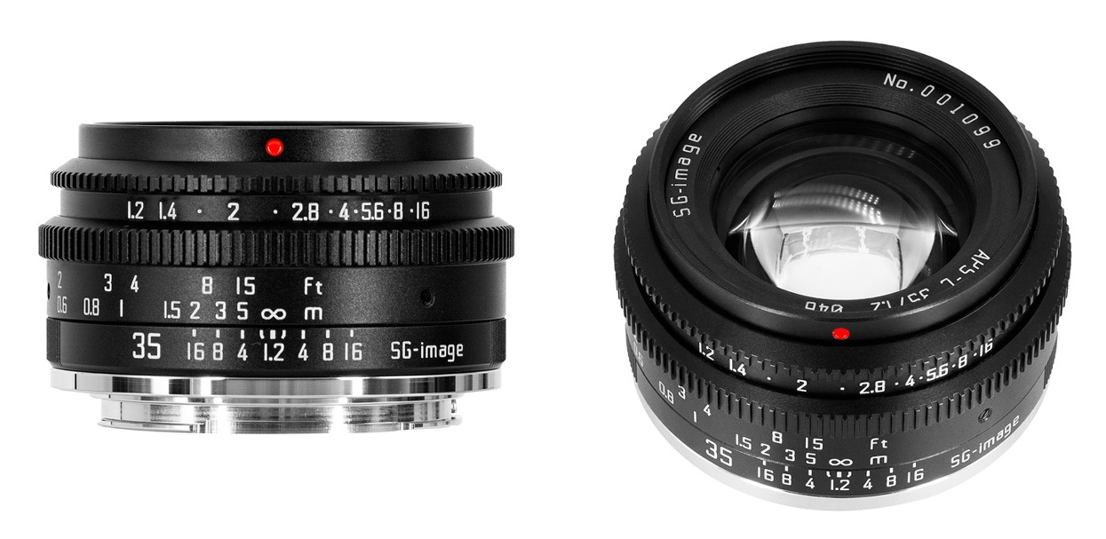 New SG-Image 35mm f/1.2 APS-C lens (E/Z/FX/MFT/M/R/L mount