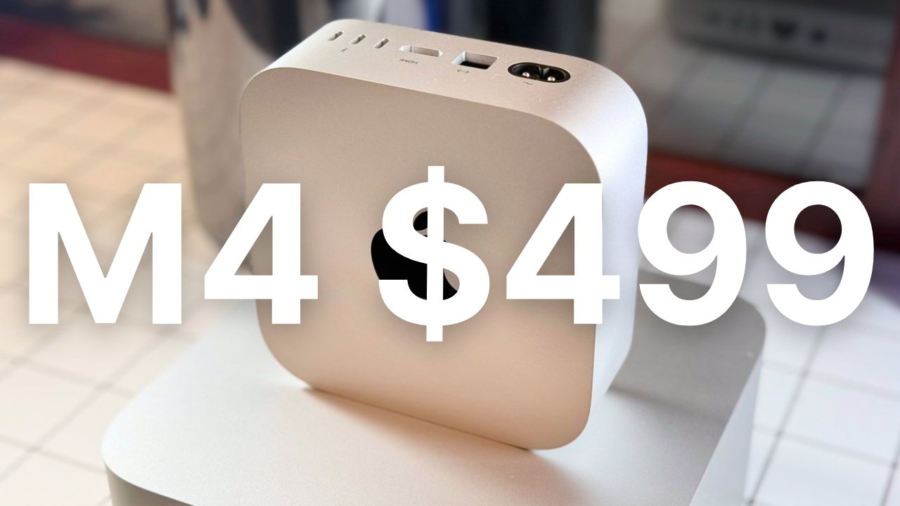 Amazon's $499 M4 Mac mini 2024 Targets Holiday Deal Hunters