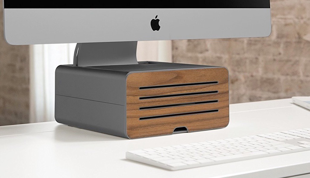 Twelve South ships HiRise Pro stand for raising height of iMac