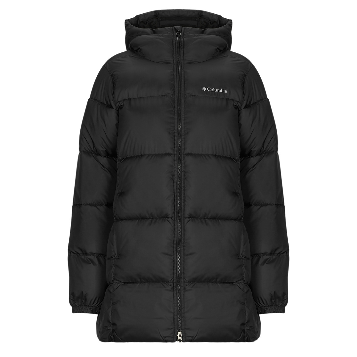 Columbia Puffect II Mid Hooded Jacket Black - Fast delivery