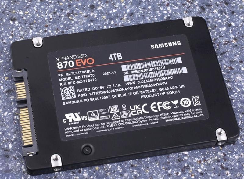 870 EVO SATA 2.5 inch 4TB SSD | Samsung US