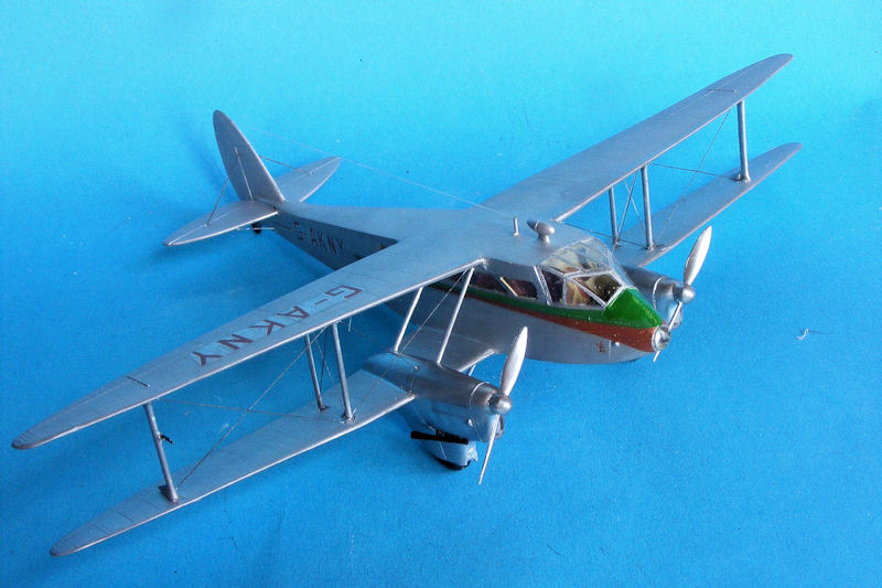 Heller 1/72 de Havilland DH89 Dragon Rapide (1979) - The Modelling