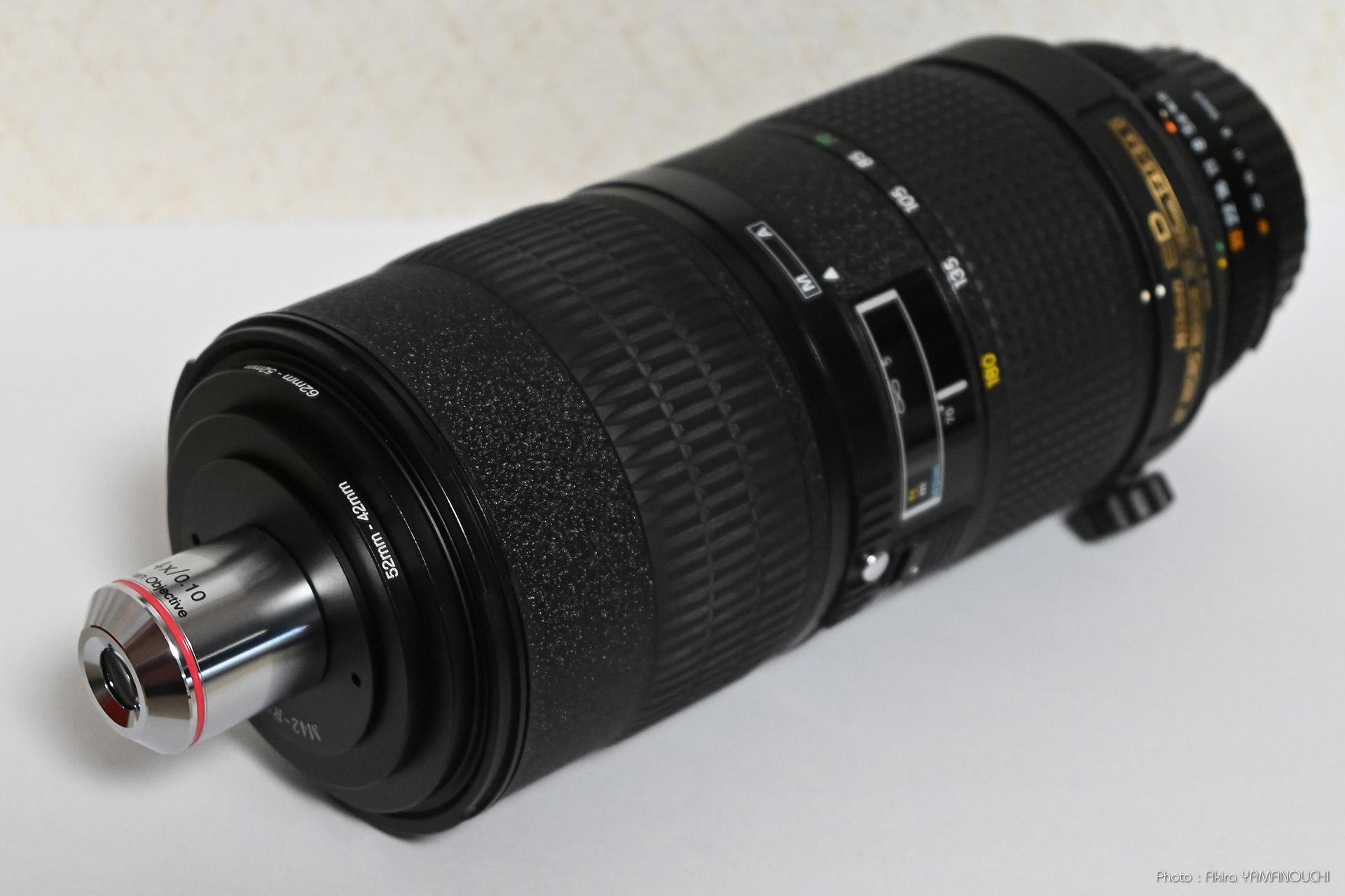 無限遠補正光学系顕微鏡対物レンズによるスーパーマクロ撮影：Nikon Z編