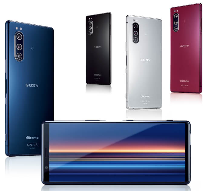 NTTドコモ、Xperia 5 SO-01M (エクスペリア ファイブ)発売、6.1型