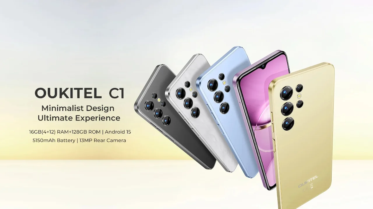 OUKITEL C1 発表、6.52インチのエントリースマートフォン | phablet.jp