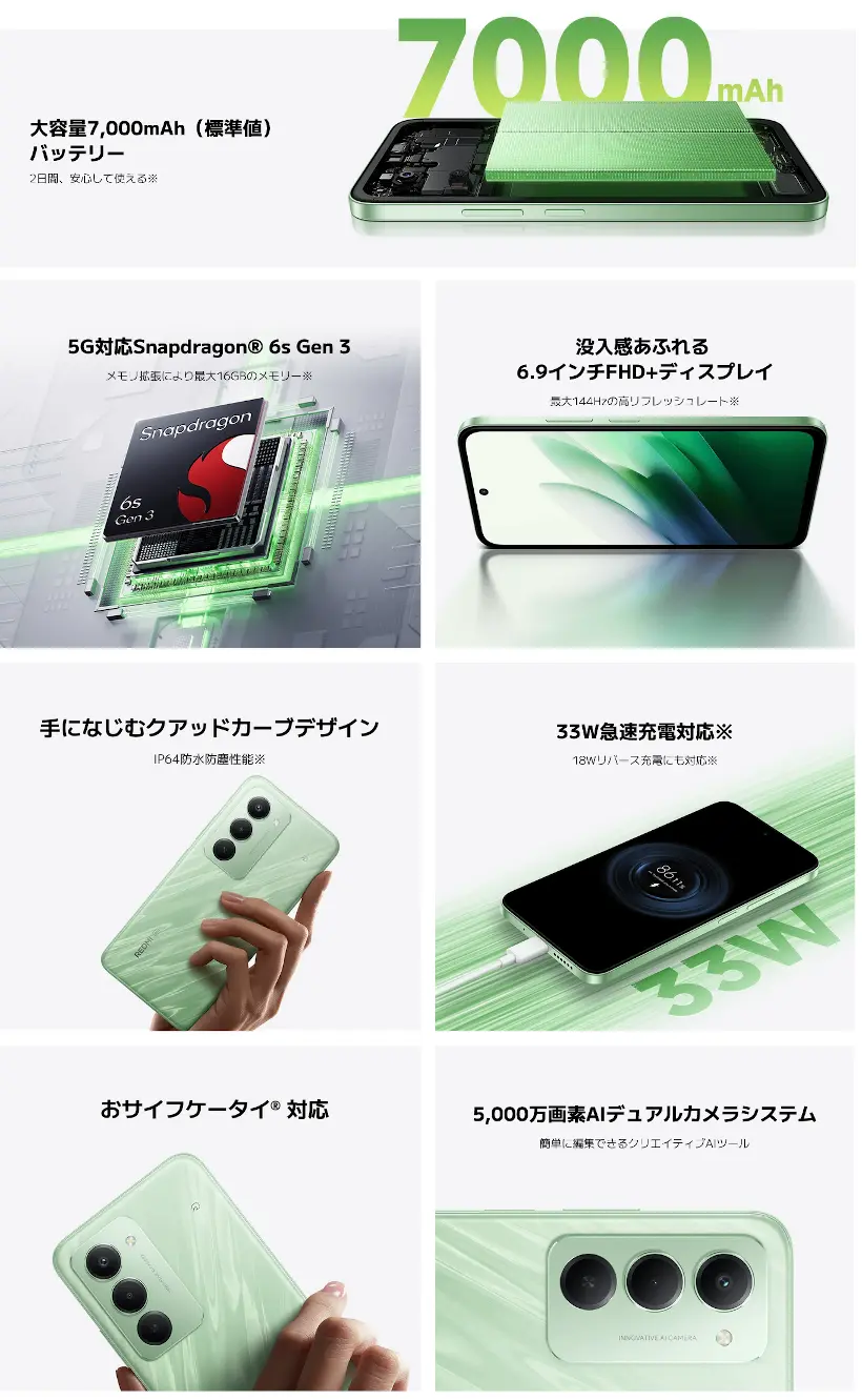 シャオミ REDMI 15 5G 発売、大容量バッテリー搭載6.9型スマホ 価格は