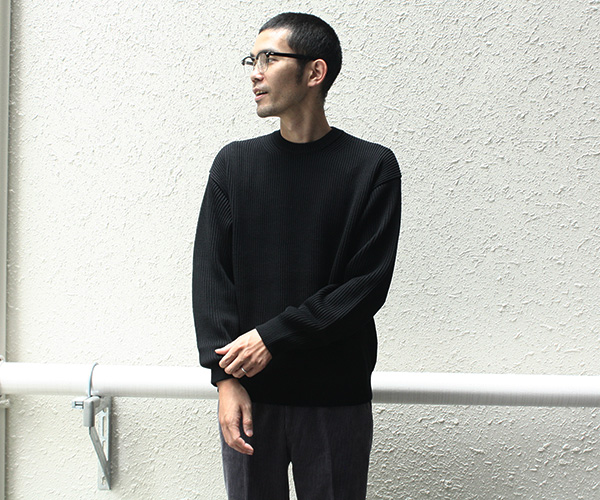 9/13(金)発売 AURALEE “SUPER FINE WOOL RIB KNIT BIG P/O” | andPheb