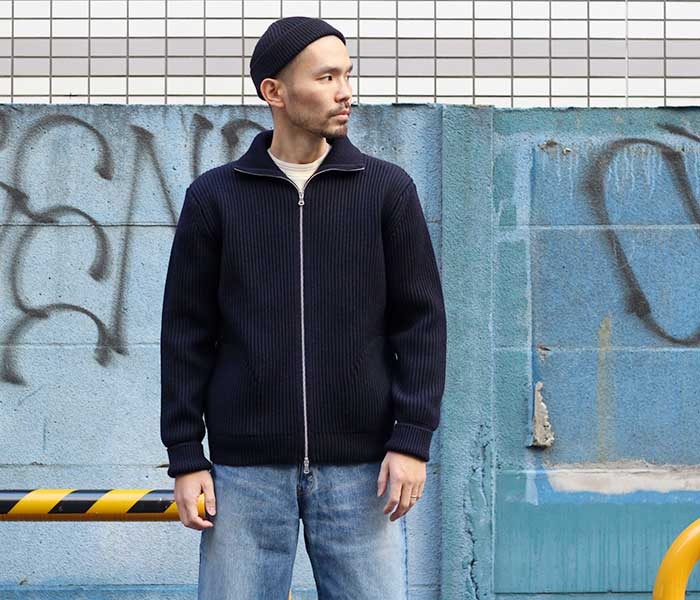 圧巻の保温性。ANDERSEN-ANDERSEN ドライバーズニット。 | andPheb