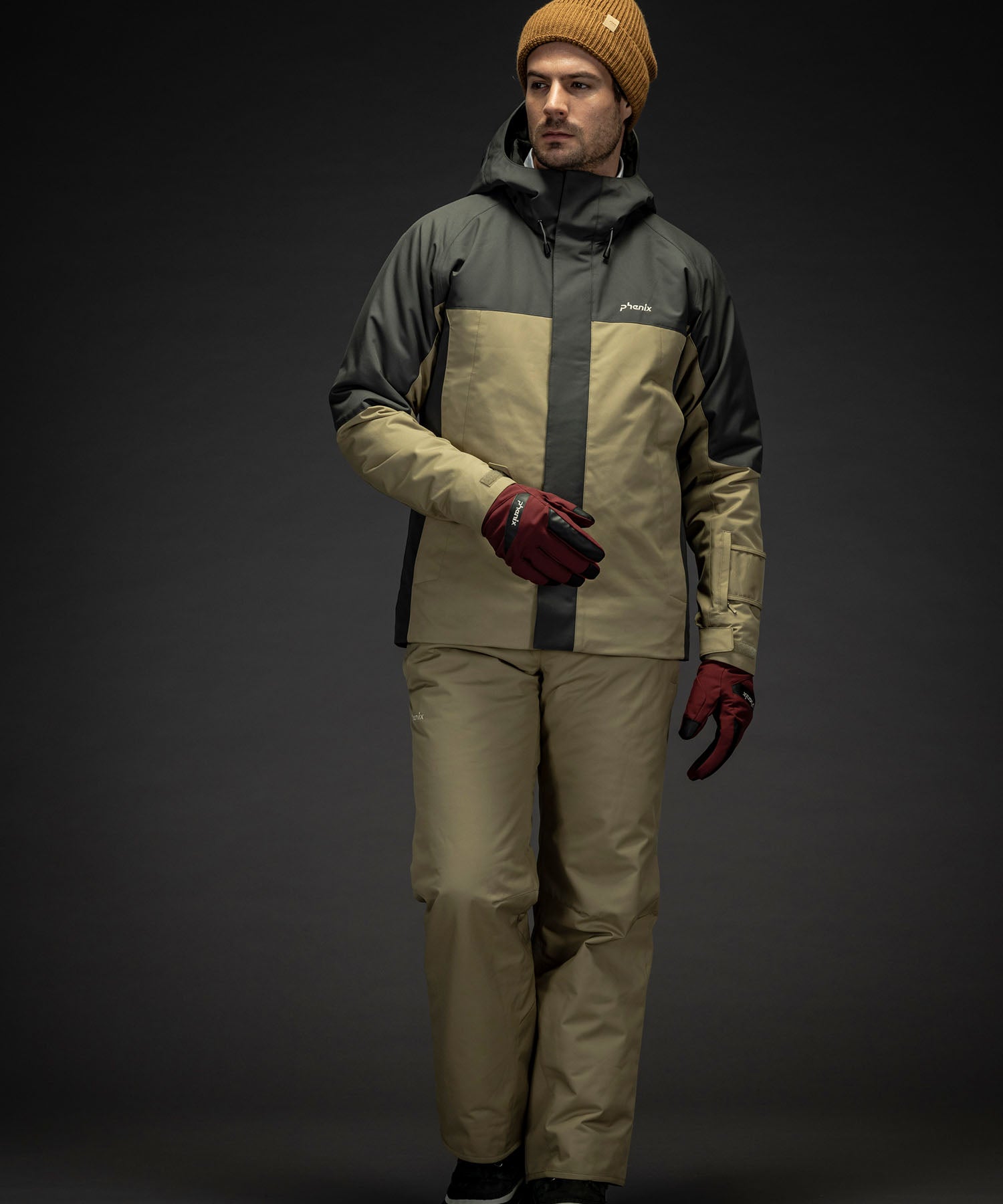 MENS】Color Block Two-piece カラーブロックツーピース / スキー